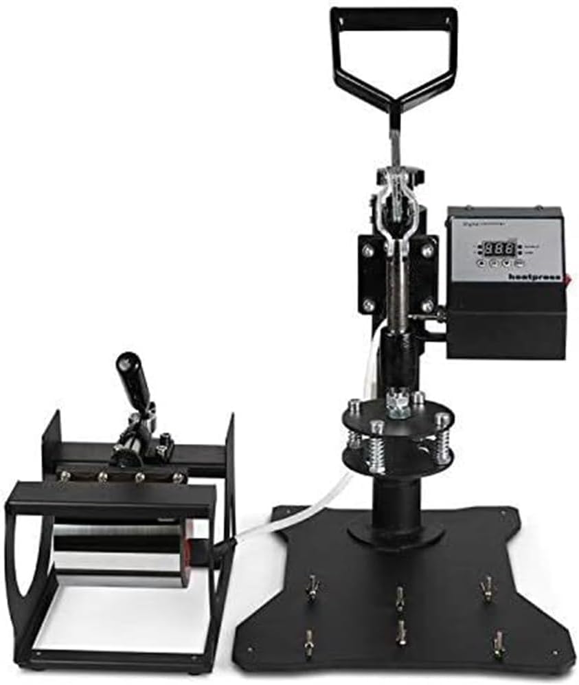 ヒートプレスマシン, 熱転写プレス本体, 8 In 1 コンボ熱プレス機